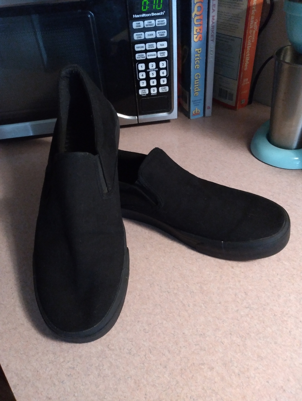 Mens Canvas Slip Ons